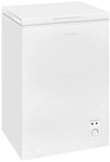 Exquisit GT100-050E Stand Gefriertruhe, 54,5 cm breit, 99 L, LED Beleuchtung, wei&szlig;