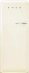 Smeg FAB28LCR6 50s Style Retro Stand K&uuml;hlschrank, 60 cm breit, 270 L, Linksanschlag,