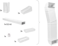 AEG M2CKCF01C Umluft-Installations-Kit