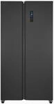 Exquisit SBS46-040E Stand Side-by-Side Kombination, 91 cm breit, 442 L, NoFrost, LED