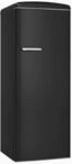Exquisit RKS325-V-H-161E Retro Vollraumk&uuml;hlschrank, 54,5 cm breit, 229 L,
