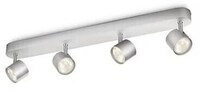 Philips Star Dimmbare LED Viererspot, 18W, 2000lm, 2700K, IP20, aluminium