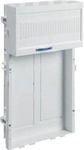 Hager ZU96EN Z&auml;hlertragplatte f&uuml;r eHZ, univers N, H&ouml;he 450mm, mit Raum f&uuml;r