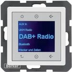 Berker 29846089 Radio Touch UP DAB+ Q.x polarwei&szlig; samt