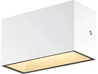 SLV SITRA M UP/DOWN Outdoor Wandaufbauleuchte, LED, wei&szlig;, CCT switch 3000/4000K