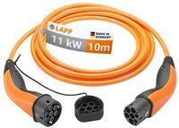 Lapp Ladekabel Typ 2, bis zu 11 kW, 10 m, orange (5555934049)