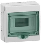 Schneider Electric Kaedra Mureva Enclosure Mini-Kleinverteiler, 8 TE, IP65, hellgrau
