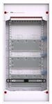 STRIEBEL & JOHN AK648M Media Verteiler AP Patchpanel 4RE, 703x339x99mm
