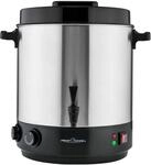 ProfiCook PC-EKA 1283 Einkochautomat, 2100W, 32 Liter Tankinhalt, Cool Touch-Griffe,