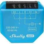 Shelly 1L Gen3 Unterputz Schalter, WLAN, BT, blau