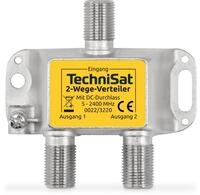 TechniSat 2-Wege Verteiler 2xDC-Durchl.ohne Dioden (0022/3220)