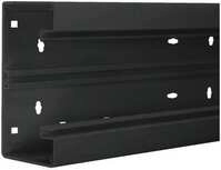 Hager BR6513019011 PVC-Br&uuml;stungskanal-Unterteil BR, frontrastend, f&uuml;r Oberteil