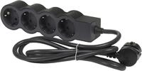 Legrand Flache Steckdosenleiste, 4-fach Steckdose, Mehrfachsteckdose, 5m...