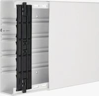 Hager FB6023009016 Leitungsf&uuml;hrungskanal mit Ger&auml;te/Trennwandeinbauoption PVC FB