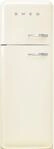 Smeg FAB30LCR6 50s Style Retro Stand K&uuml;hl-Gefrierkombination, 60 cm breit, 294...