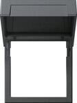 Montagerahmen mit Klappdeckel, Anthrazit, System 55, Gira 265828
