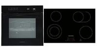 repsekta ASET9007700 A+ Backofenset mit Glaskeramikkochfeld (AB...
