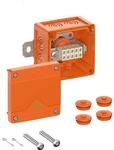 Spelsberg WKE 6 - 5 x 6&sup2; Kabelabzweigkasten, orange, IP66, 200 x 250 x 120 mm