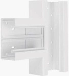 Hager BR6513089016 T-St&uuml;ck aus Grundprofil zu BR 68x130mm Oberteil 80mm in