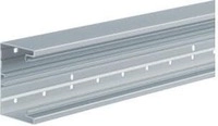 Hager BRA651001ELN Br&uuml;stungskanal-Unterteil frontrast BRA 68x100mm, OT 80mm, 2m, Alu