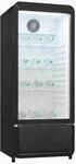 Exquisit GKS180-GT-430Dschwarz Stand Glast&uuml;rk&uuml;hlschrank, 54 cm breit, 200 L, No