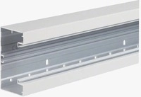 Hager BRA6513019016 Br&uuml;stungskanal-Unterteil zu BRA, 68x130mm, f. Oberteil...
