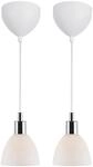 Nordlux Ray 2-Kit Pendelleuchte, E14, IP20, 2X40W, chrom (63233033)