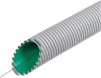 Fr&auml;nkische Kabuflex R plus 160 Kabelschutzrohr mit Einzugsschnur, biegsam, grau