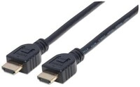 MANHATTAN HDMI Kabel mit Ethernetkanal f&uuml;r Wandinstallation, 10m