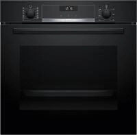 Bosch HBG537BB4 A+ Einbaubackofen, 60 cm breit, 71 L, 8 Heizarten, 10