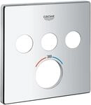 GROHE SmartControl Rosette 49042, eckig, Unterputz, f&uuml;r Thermostat mit 3