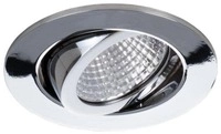 Brumberg LED-Einbaustrahler, 7W, 740lm, 2700K, chrom (12261023)