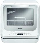 Bomann TSG 5704 Tischgeschirrsp&uuml;ler, 42 cm breit, 2 Ma&szlig;gedecke, 6 Sp&uuml;lprogramme,