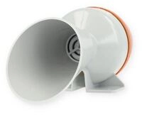 Grothe HUPE WL 6301 240VAC Kombi Hupe mit Meldeleuchte (0,05A) 92dB(A) IP43 orange
