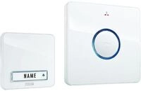 M-E BELL-231.3 Funk-T&uuml;rglocken-Set mit LED-Leuchtring, 1-Familienhaus (41095)