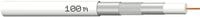 Megasat Koaxialkabel, 3-fach Abschirmung, Vollkupfer, 120dB, 1,1CU / 4,8/7mm, 100m