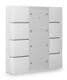 MDT Plus 55 Serie .02 KNX Taster, 8-fach, reinwei&szlig; matt (BE-TA55P8.02)