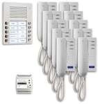 TCS PPA10-EN/02 pre:pack Audio Aufputz f&uuml;r 10 Wohneinheiten, mit Au&szlig;enstation...