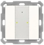 MDT RF-TA55A2.01 KNX RF+ Funk Taster Plus 2-fach mit Aktor, Status und Orientierungs
