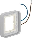 Berker 13383513 Rahmen, 1fach, blau, beleuchtbar, 230 V, f&uuml;r Geh&auml;use, Aufputz, W.1,