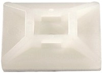 HellermannTyton MB4CA-PA66-NA Befestigungssockel zum Kleben, Wmax=5.4mm, &Oslash; 4.2 mm,