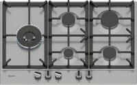 Neff T27CIS8N0 N70 Gaskochfeld, 75 cm breit, Elektrische Einhand-Taktfunkenz&uuml;ndung,