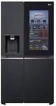 LG GSGE91EVAC Stand Side-by-Side Kombination, 91,3 cm breit, 628 L, NoFrost, Eis-,