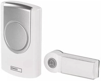EMOS WIRELESS DOORCHIME DC P5723 Drahtlose T&uuml;rklingel mit Beschriftungsfeld, wei&szlig;