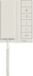 Hager Innenstation audio, IP &uuml;ber 2-Draht, mit Handh&ouml;rer, intercom speak, wei&szlig;