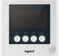 Legrand Video-Innenstelle mit 4,3 Zoll Monitor zur Erweiterung des 4,3 Zoll Videokits