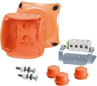 Hensel FK0404, 1,5-4 mm&sup2; Kabelabzweigkasten, Funktionserhalt IP65