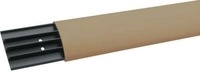 Hager SL1807501019 Aufbodenkanal mit 4 Kammern aus PVC SL 18x75mm, beige