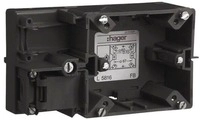 Hager L5816 Ger&auml;teeinbaudose CEE aus Polyamid halogenfrei zu FB ab Oberteil 130mm
