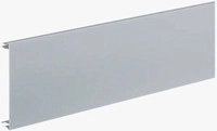 Hager BRA1202ELN Br&uuml;stungskanal-Oberteil zu BRA Breite 120mm, 2m, Aluminium